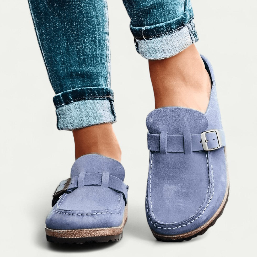 Comfortable Suede Mules for Women – Effortless Style & All-Day Ease