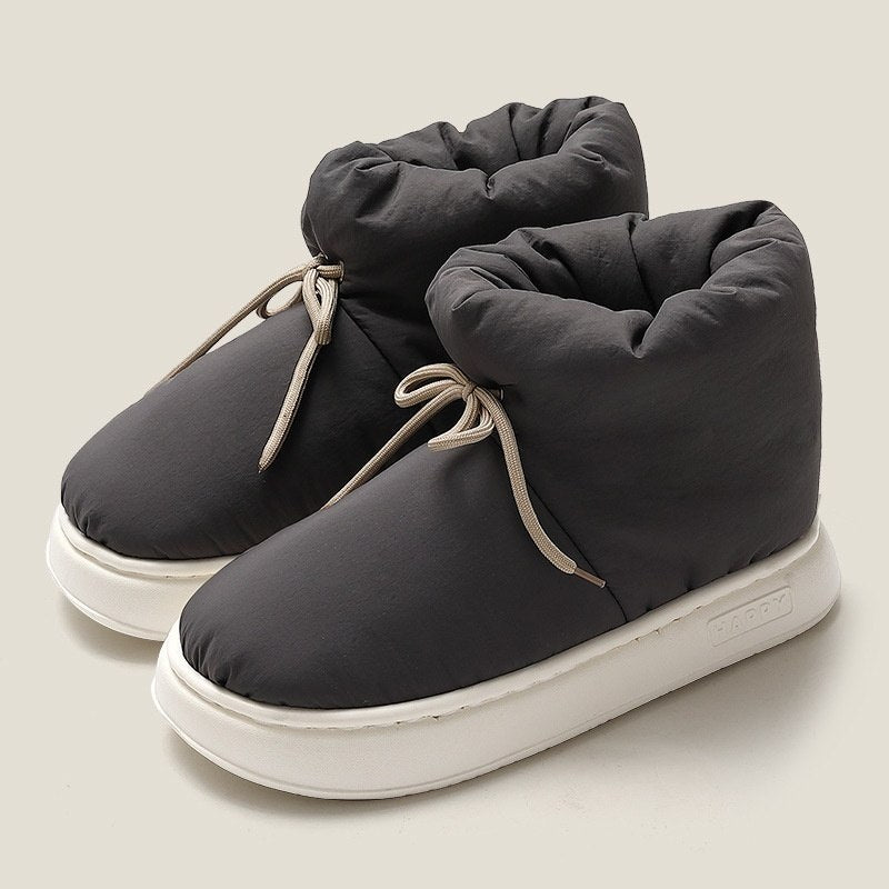 Cozy High-Top Slippers for Women – Warm & Comfortable