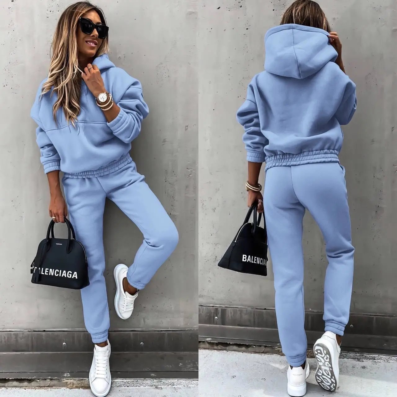 Cozy Hoodie and Jogger Set for Women – Effortless Style & Comfort-Caliboot