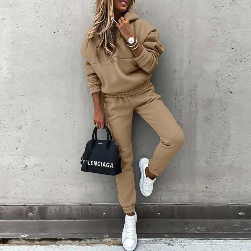 Cozy Hoodie and Jogger Set for Women – Effortless Style & Comfort-Caliboot