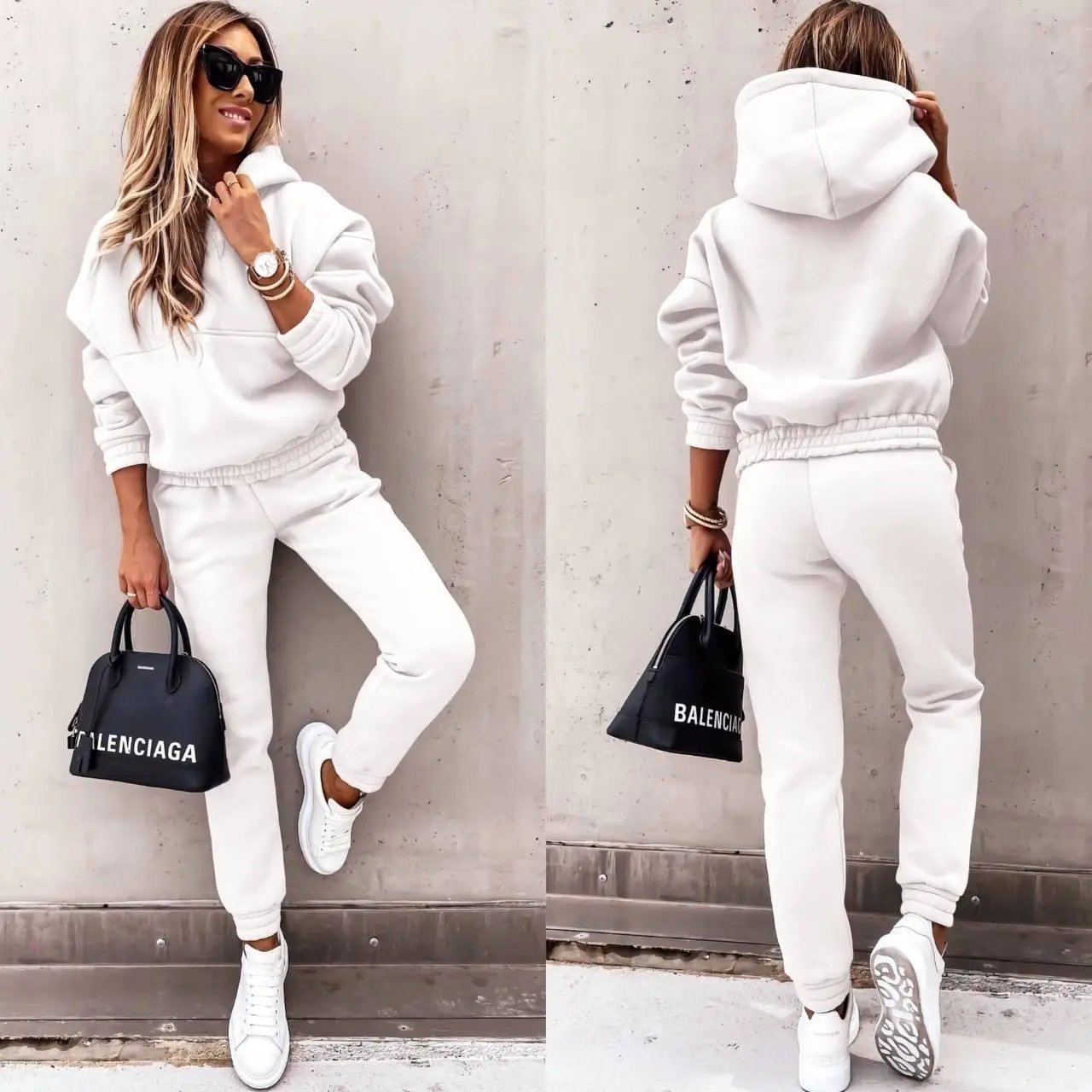 Cozy Hoodie and Jogger Set for Women – Effortless Style & Comfort-Caliboot