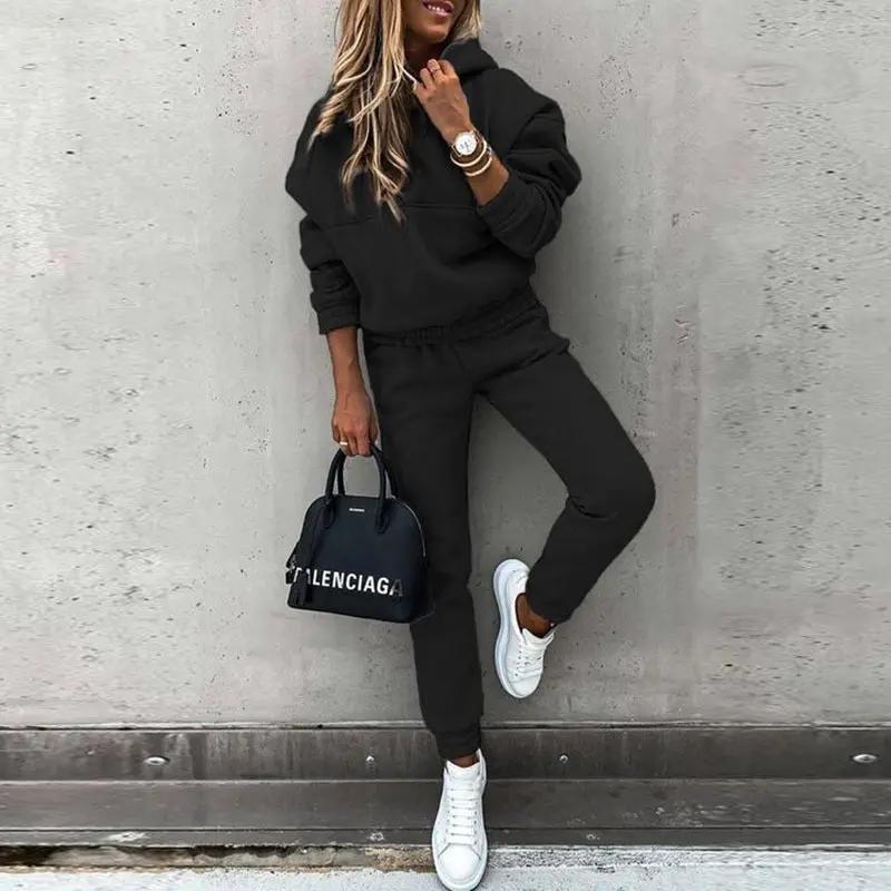 Cozy Hoodie and Jogger Set for Women – Effortless Style & Comfort-Caliboot