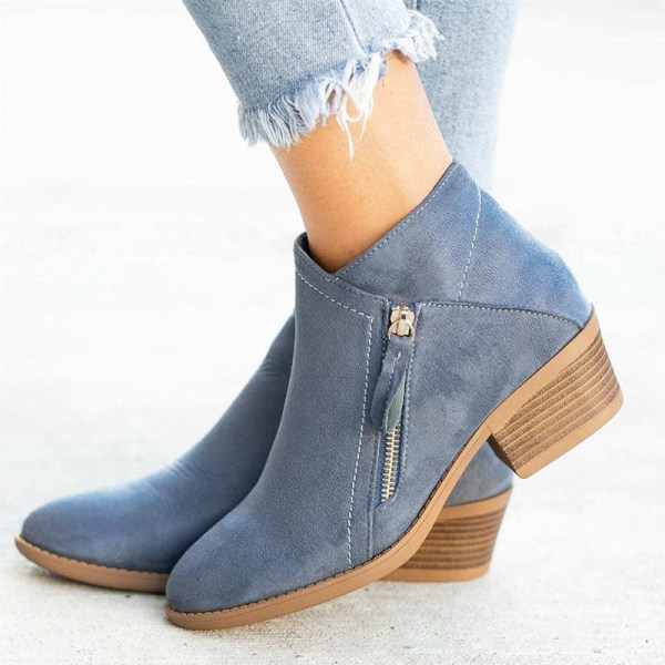 Elegant Black Ankle Boots for Women – Stylish & Comfortable Booties