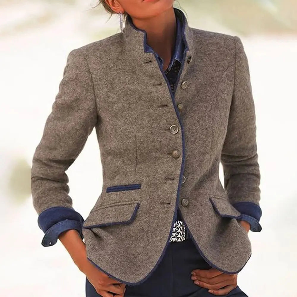 Elegant Plain Jacket for Women – Versatile & Comfortable Style 2
