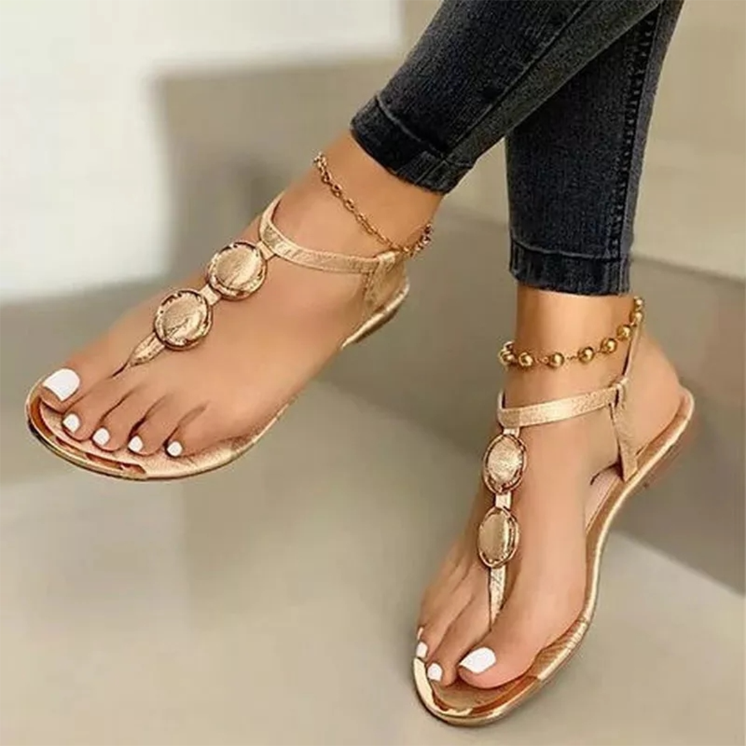 Embellished Thong Sandals for Women – Stylish & Comfortable