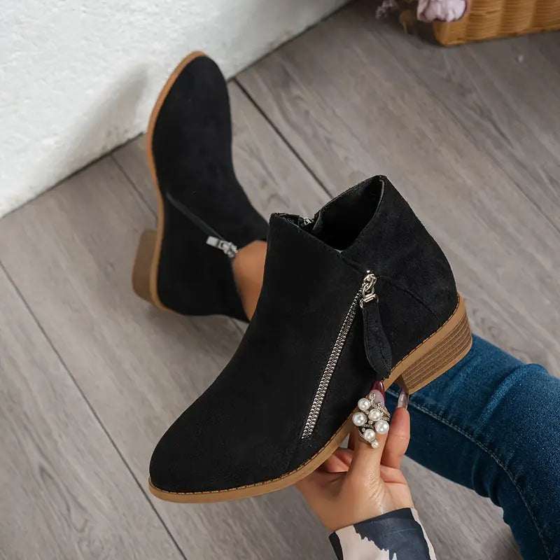 Ergonomic Ankle Boots for Women – Stylish Comfort & Support
