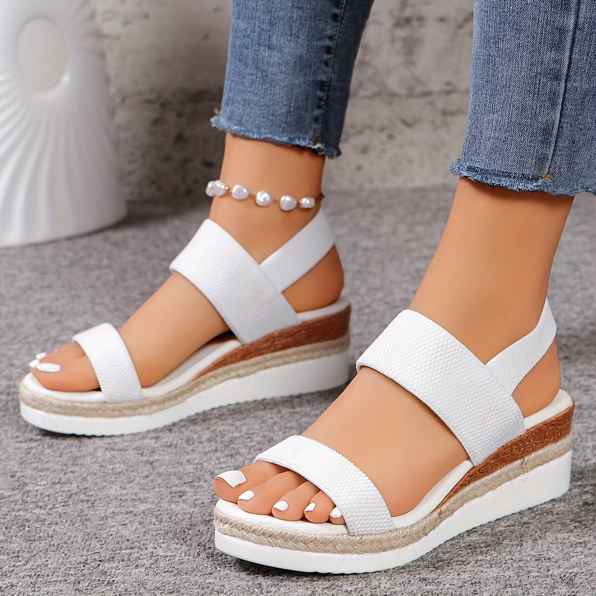Espadrille Wedge Sandals for Women – Chic & Comfortable