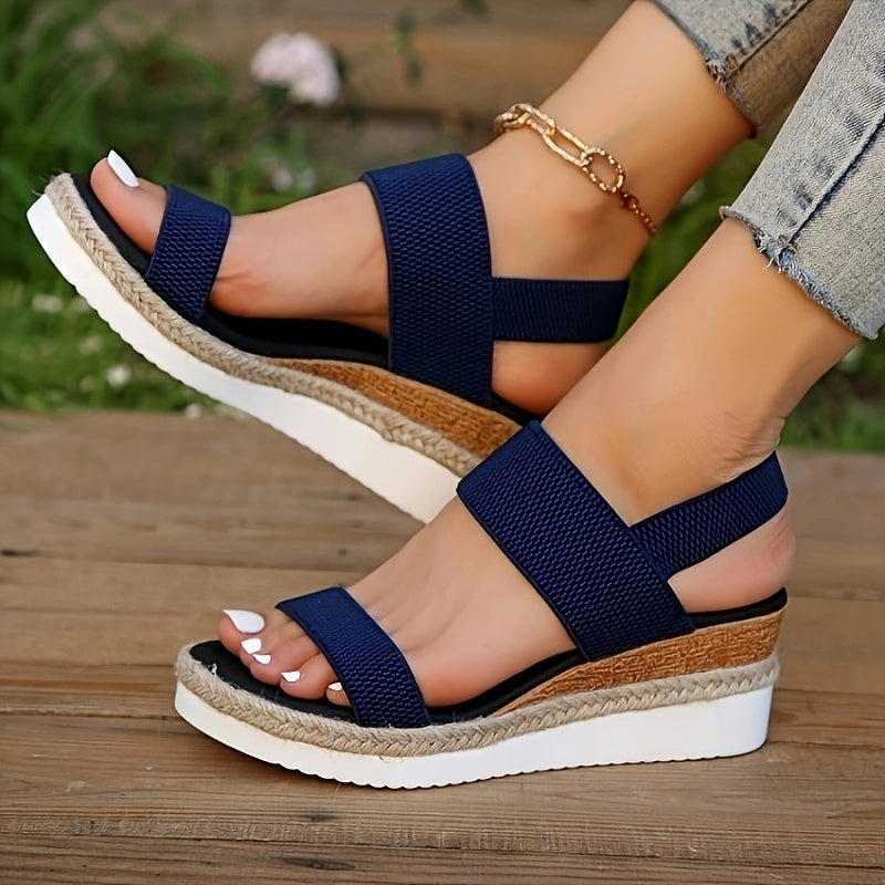 Espadrille Wedge Sandals for Women – Stylish & Supportive