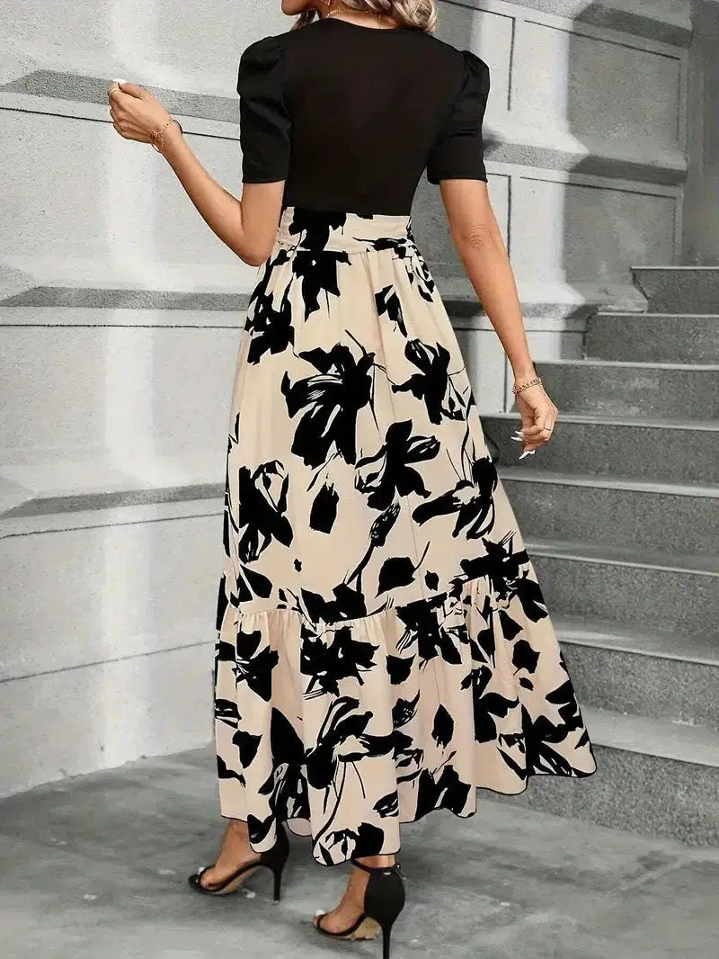 Floral Maxi Dress for Women – Effortless Elegance & Comfort-Caliboot