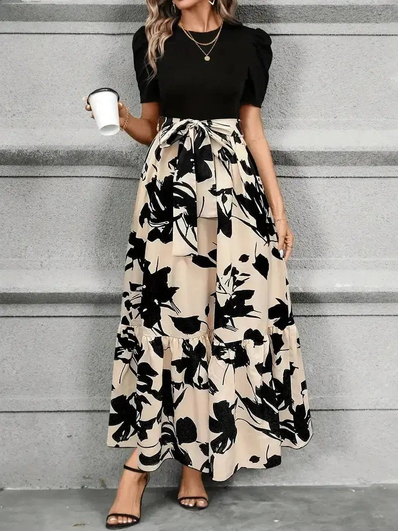 Floral Maxi Dress for Women – Effortless Elegance & Comfort-Caliboot