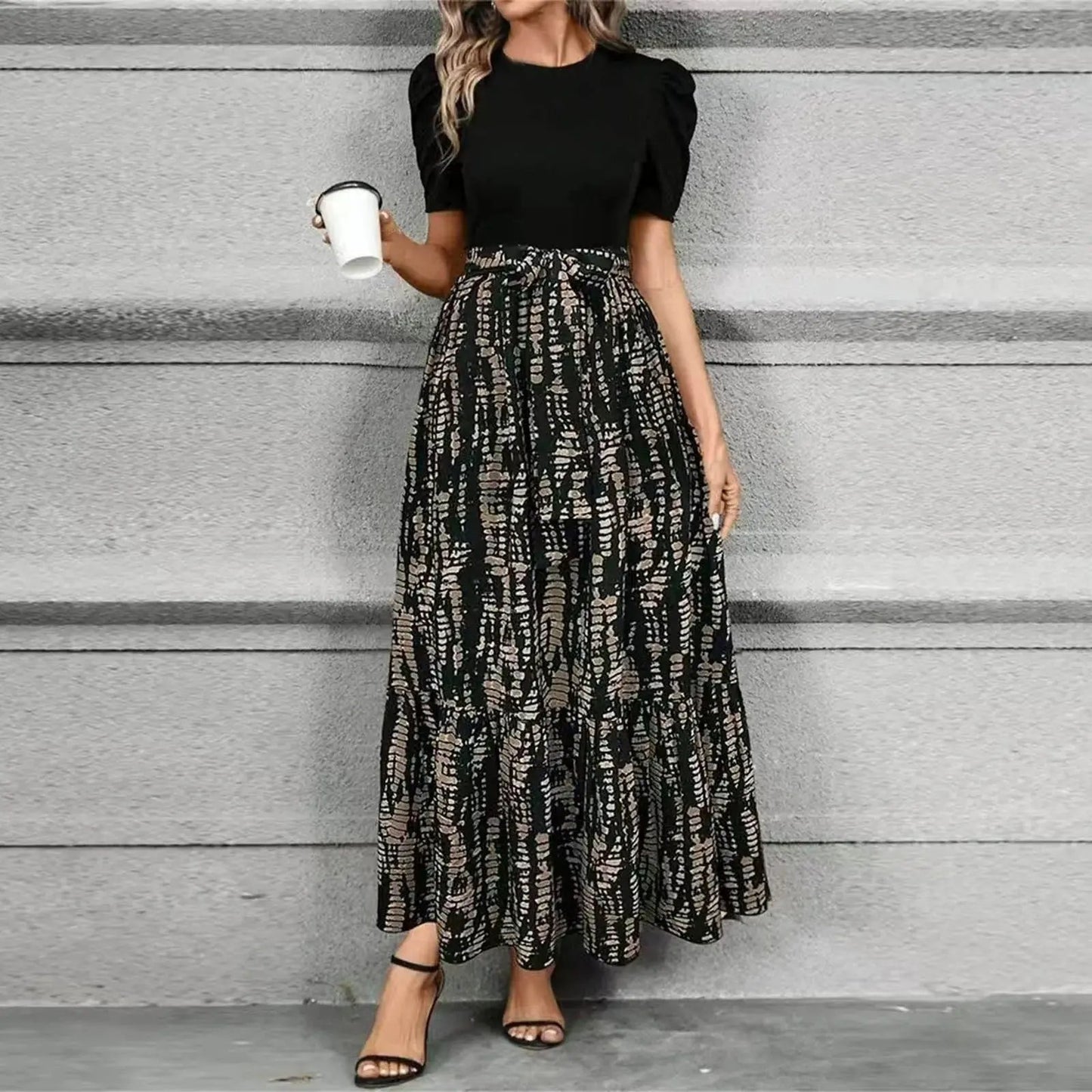 Floral Maxi Dress for Women – Effortless Elegance & Comfort-Caliboot