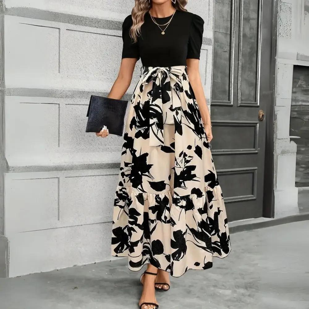 Floral Maxi Dress for Women – Effortless Elegance & Comfort-Caliboot