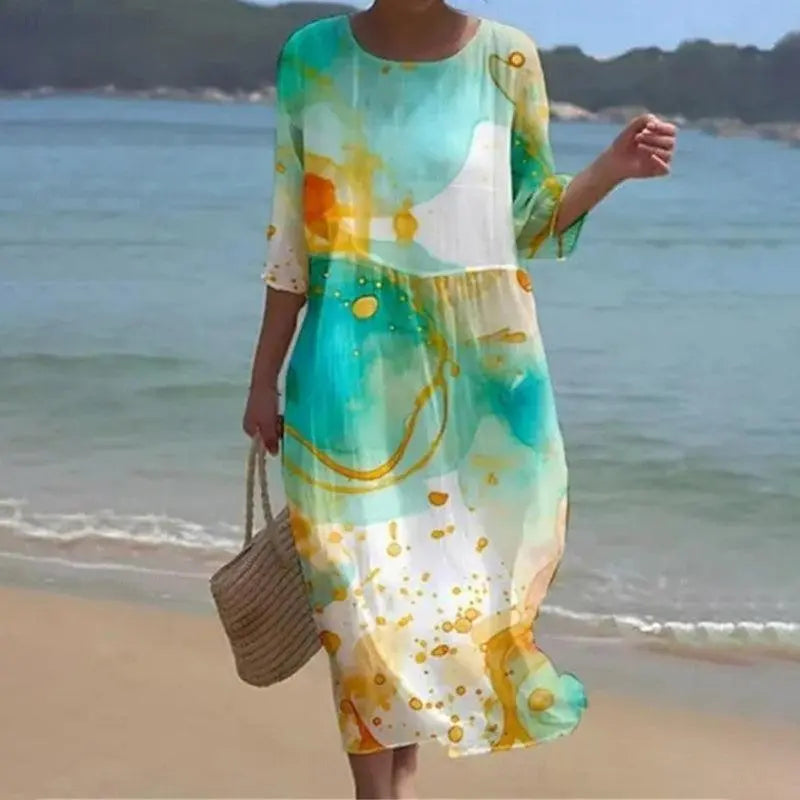 Floral Dress for Women – Elegant & Flattering Fit 2