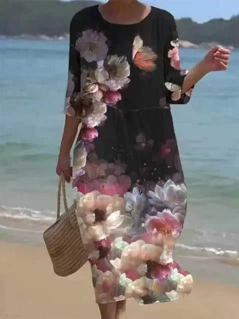 Floral Dress for Women – Elegant & Flattering Fit 3
