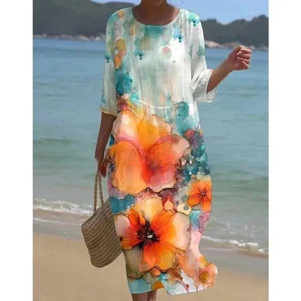 Floral Dress for Women – Elegant & Flattering Fit 6