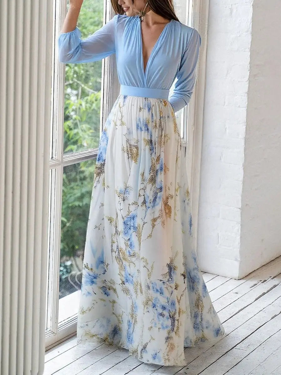 Floral Maxi Dress for Women – Effortless Elegance & Flattering Fit 2