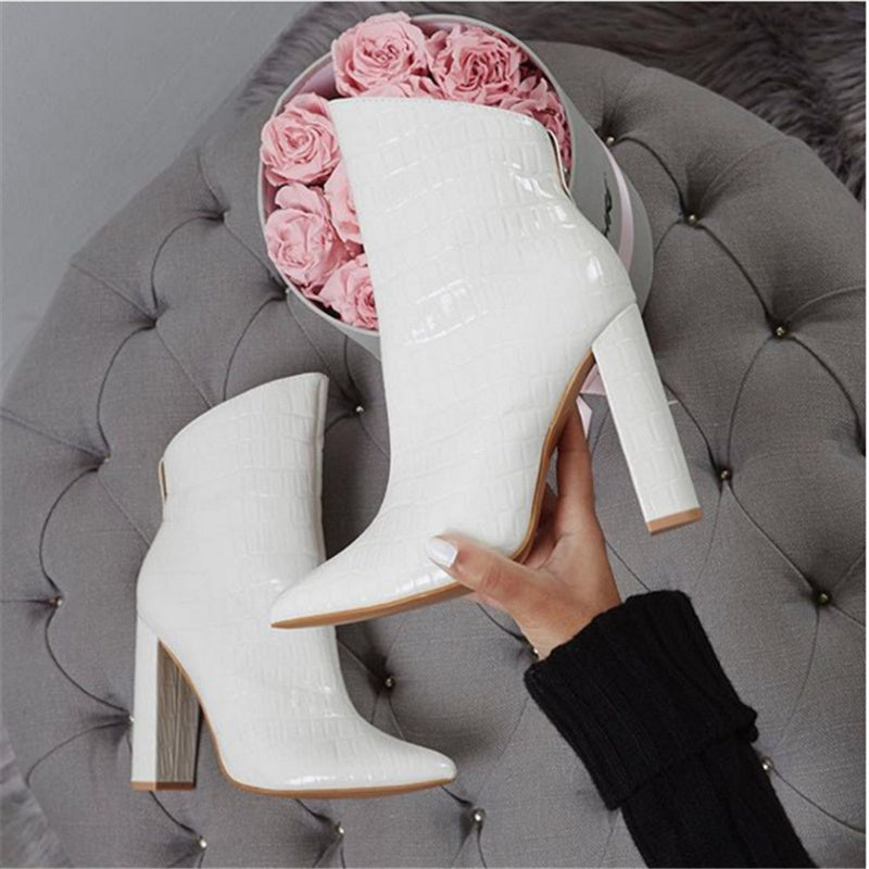 High Heel Ankle Boots for Women – Elegant & Comfortable