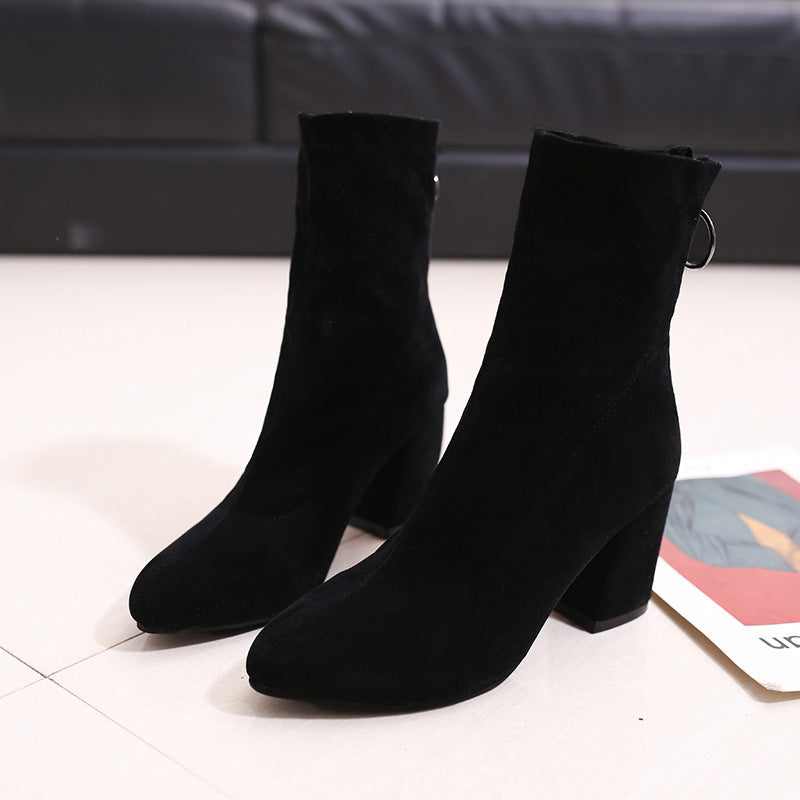 High Heel Sock Boots for Women – Stylish & Comfortable Winter Footwear