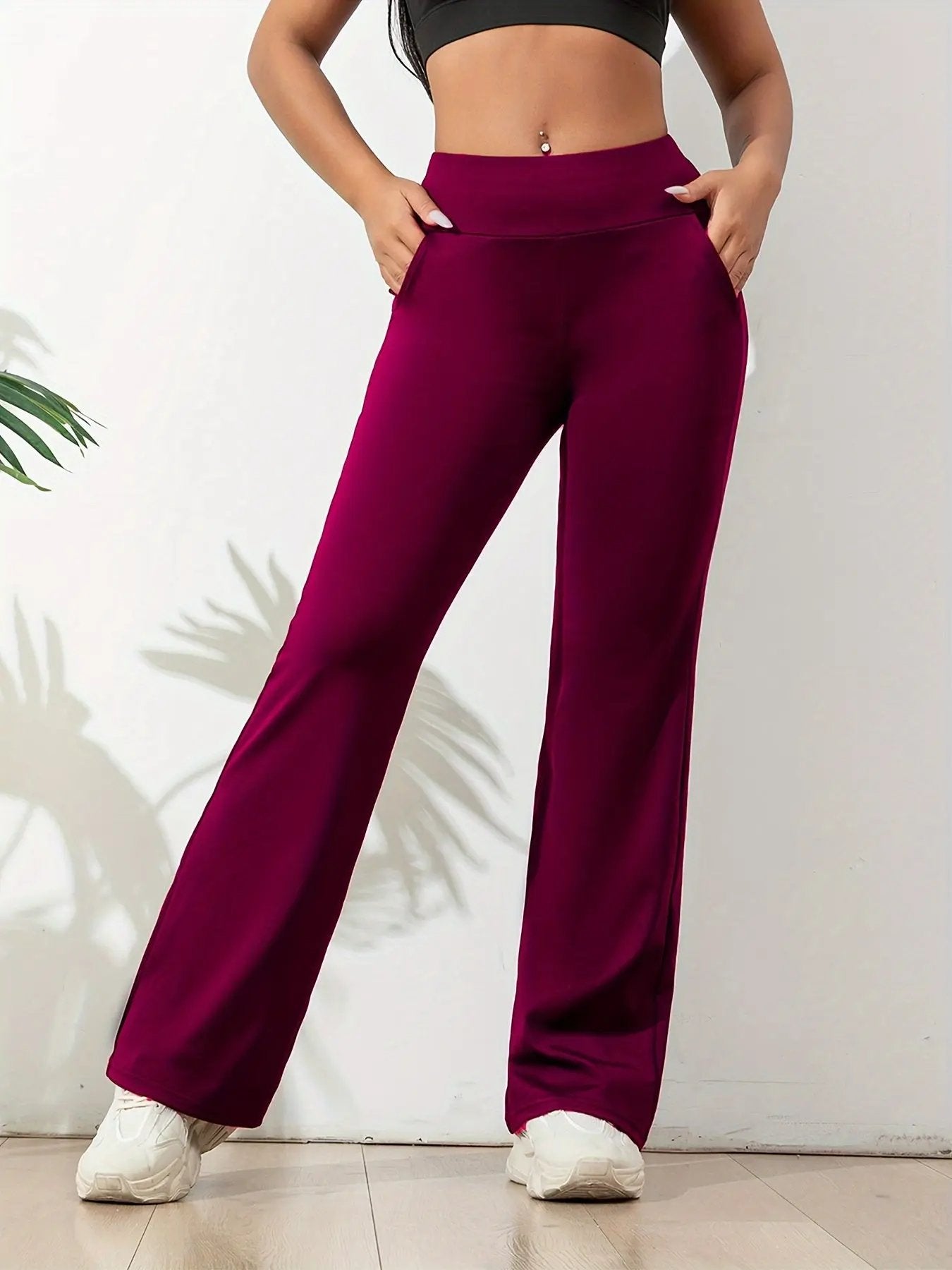 High-Waisted Yoga Pants for Women – Flexible & Stylish-Caliboot