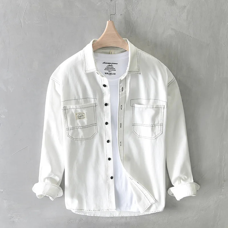 Drake - Chemise Cargo Décontractée pour Hommes – Pratique & Stylée