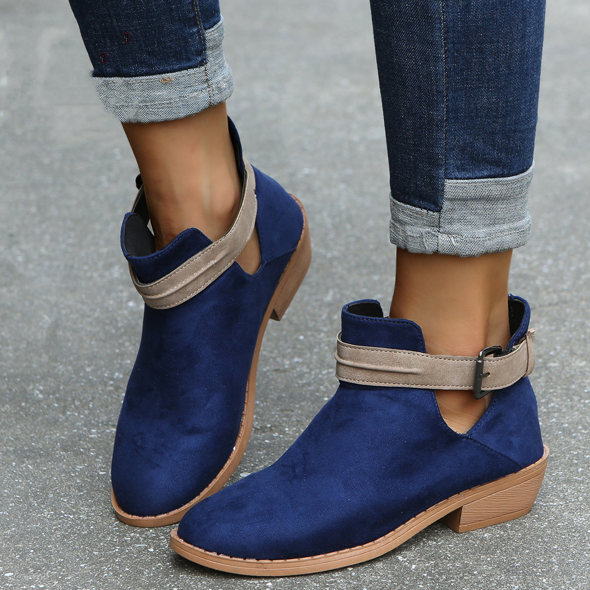 Leopard Print Ankle Boots for Women – Bold & Stylish