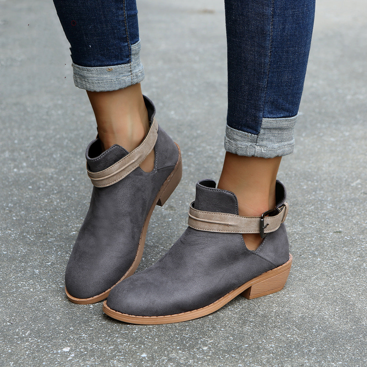 Leopard Print Ankle Boots for Women – Bold & Stylish