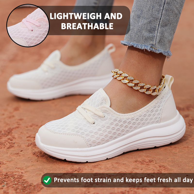 Lightweight Walking Shoes for Women – Comfortable & Versatile Slip-On Design