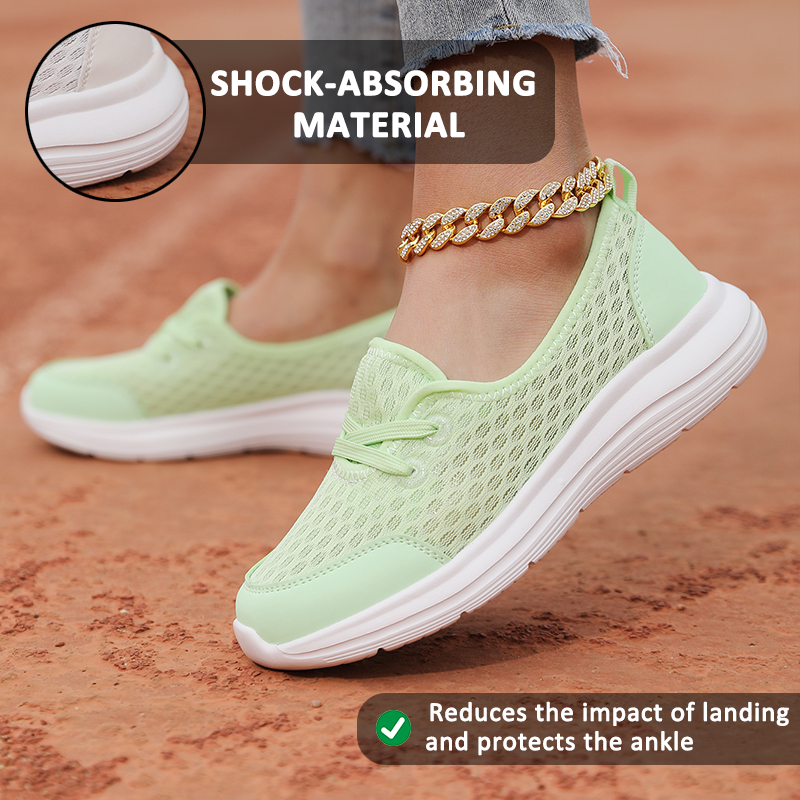 Lightweight Walking Shoes for Women – Comfortable & Versatile Slip-On Design