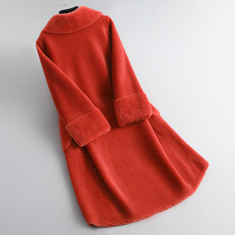 NATALIE™ WOOL COAT Caliboot