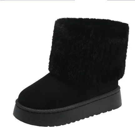 Mid-Calf Snow Boots for Women – Stylish & Warm