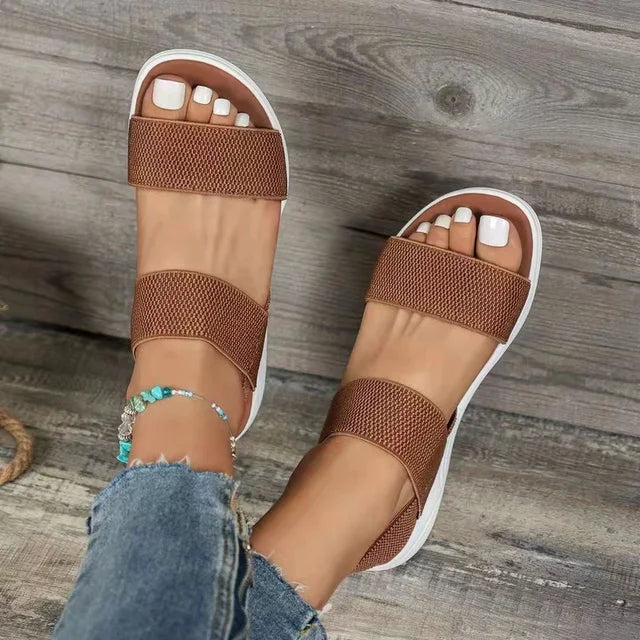 Open Toe Casual Sandals for Women – Comfortable & Stylish