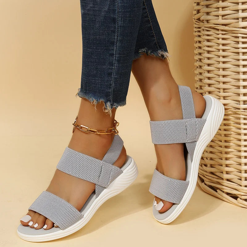 Open Toe Casual Sandals for Women – Comfortable & Stylish