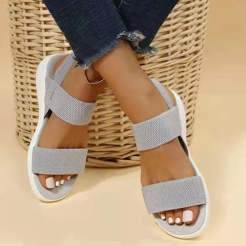 Open Toe Casual Sandals for Women – Comfortable & Stylish