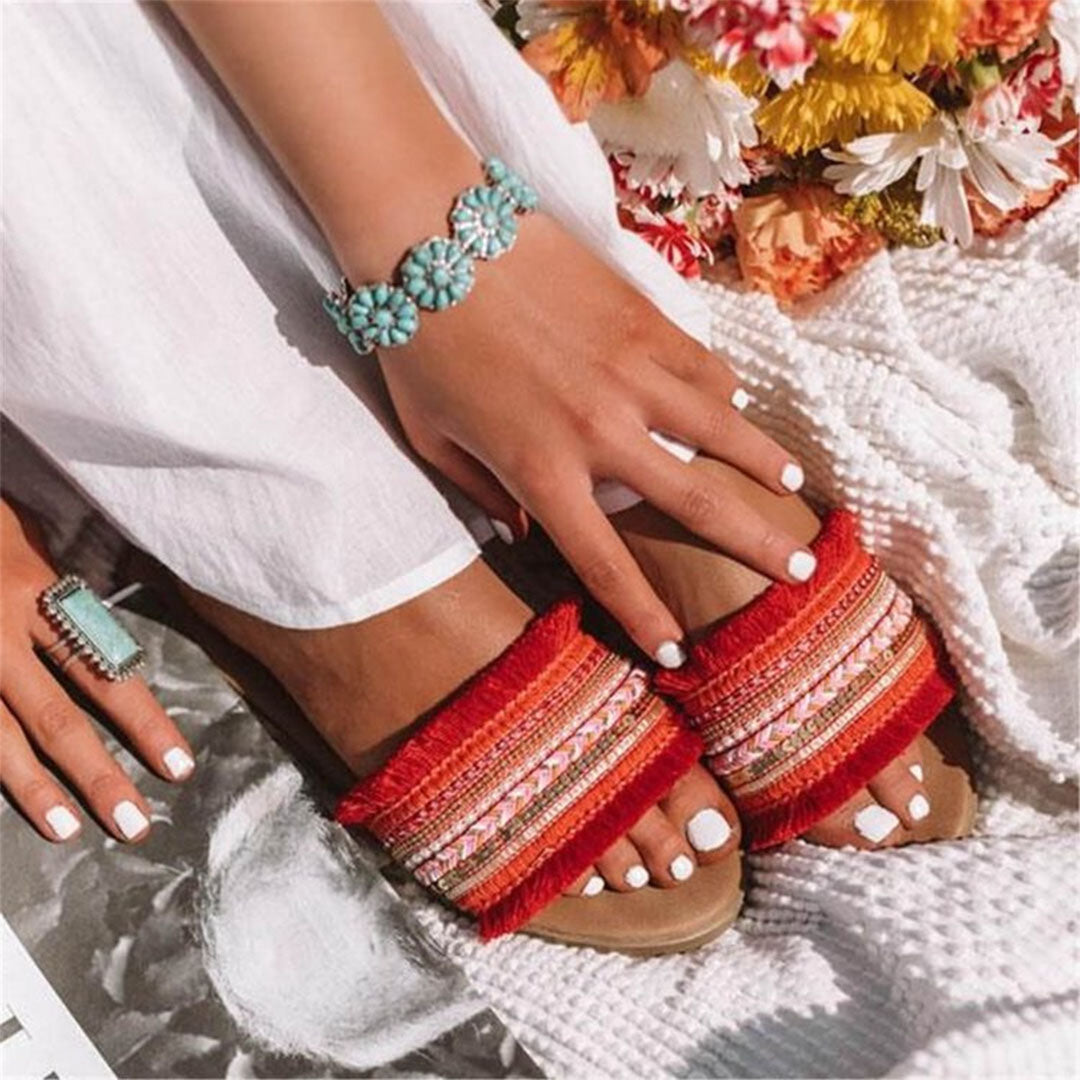 Open Toe Slippers for Women – Chic & Comfortable