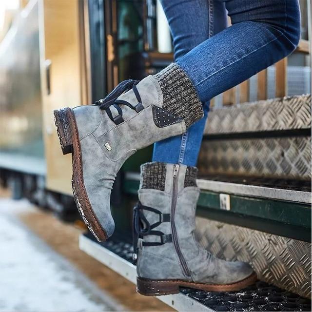 Orthopedic Ankle Boots for Women – Comfortable & Warm Support