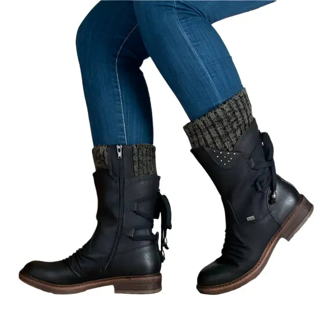 Orthopedic Ankle Boots for Women β Comfortable & Warm Support
