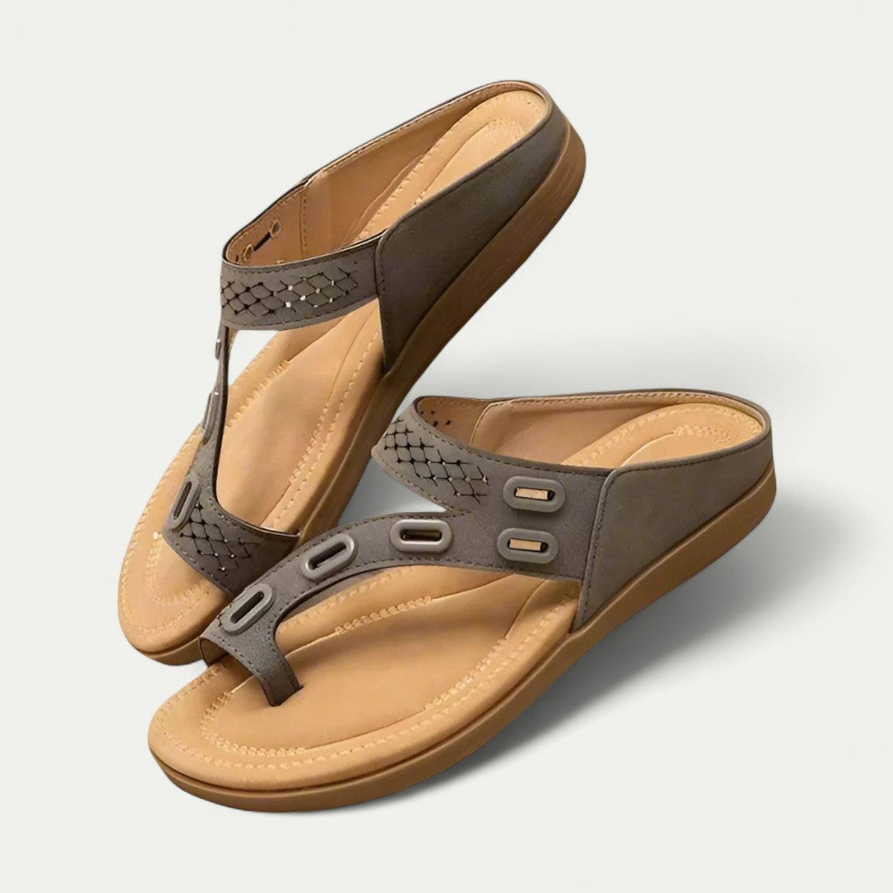 Orthopedic Arch Support Sandals for Women – Stylish & Comfortable Slip-Ons