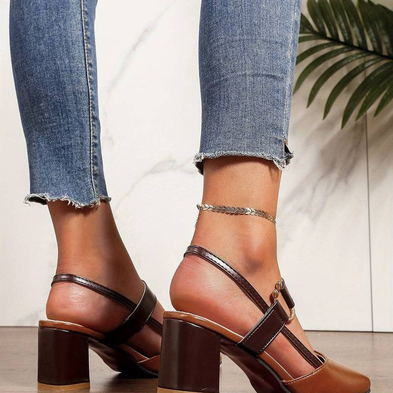 Orthopedic Black Heels for Women – Stylish Support & Comfort