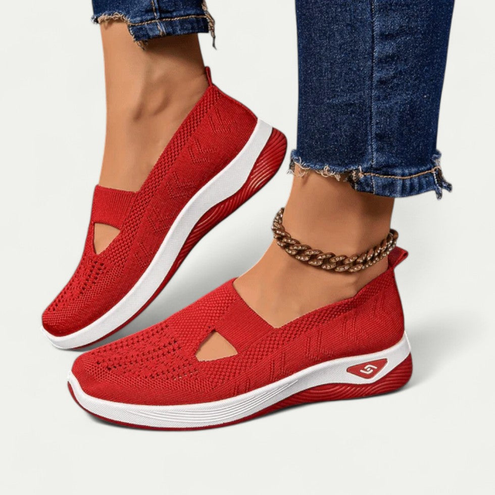 Orthopedic Slip-On Trainers for Women – Comfortable & Breathable Design