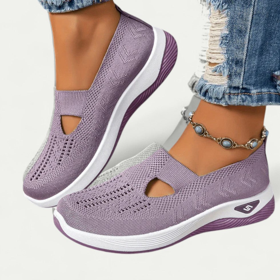Orthopedic Slip-On Trainers for Women – Comfortable & Breathable Design