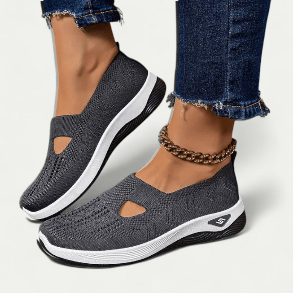 Orthopedic Slip-On Trainers for Women – Comfortable & Breathable Design