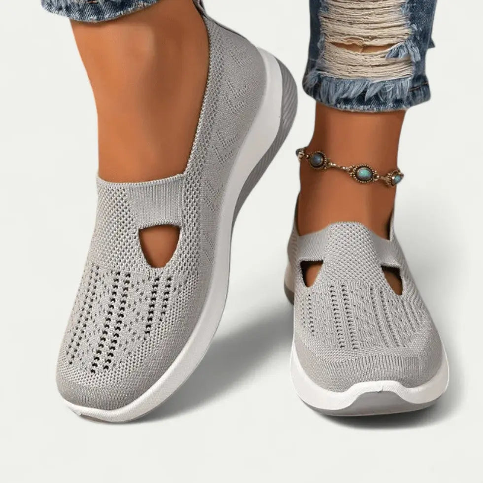 Orthopedic Slip-On Trainers for Women – Comfortable & Breathable Design