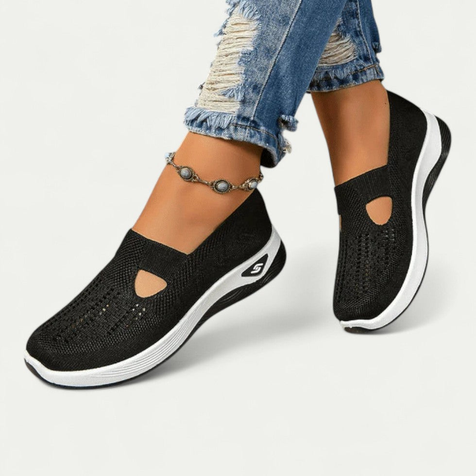 Orthopedic Slip-On Trainers for Women – Comfortable & Breathable Design