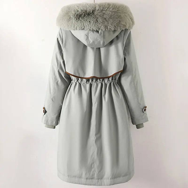 Plush Faux Fur Coat for Women – Stylish & Warm Winter Outerwear 4