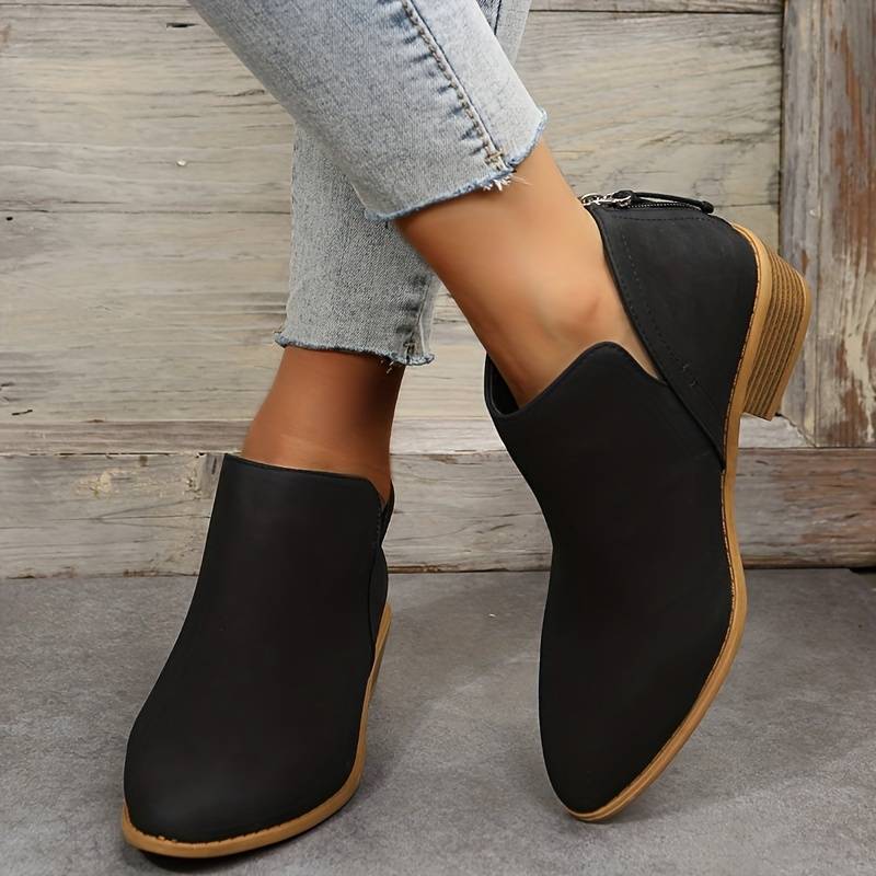 Pointed Toe Ankle Boots for Women – Elegant & Comfortable
