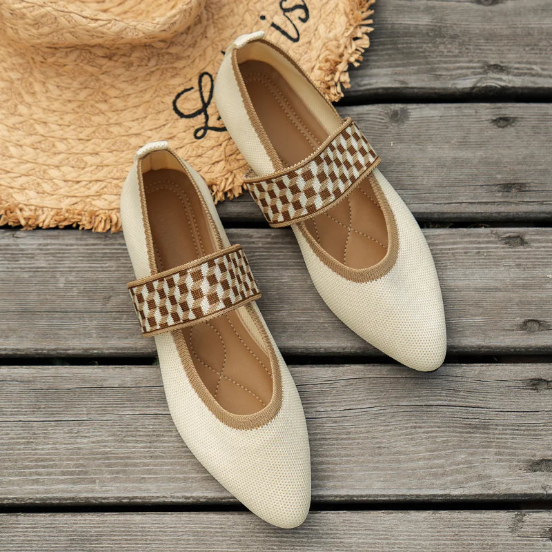 Pointed Toe Ballet Flats for Women – Chic & Versatile Comfort