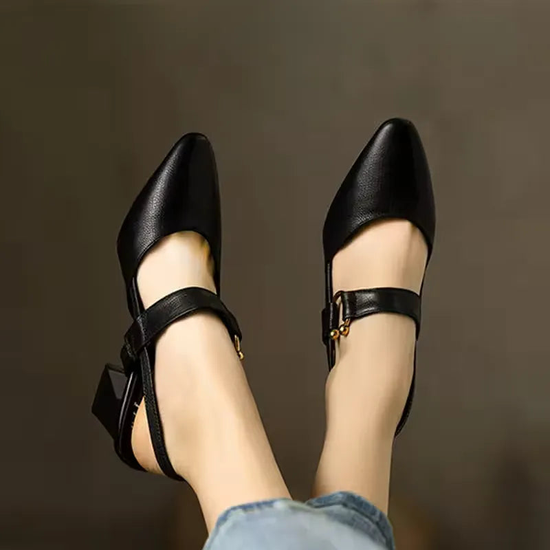 Pointed Toe Slingback Heels for Women – Elegant & Versatile