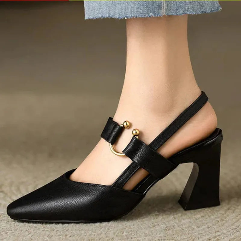 Pointed Toe Slingback Heels for Women – Elegant & Versatile