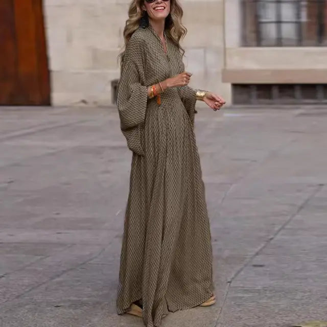 Printed Maxi Dress for Women – Effortless Elegance for Any Occasion 1