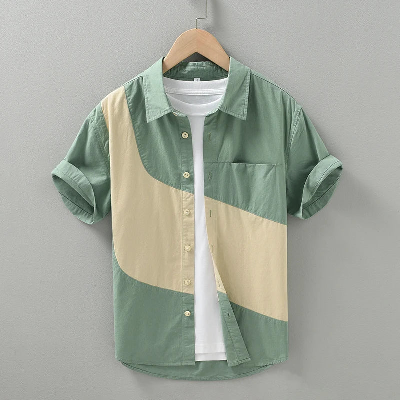 Mathis – Chemise à Carreaux Casual pour Hommes – Moderne & Agréable
